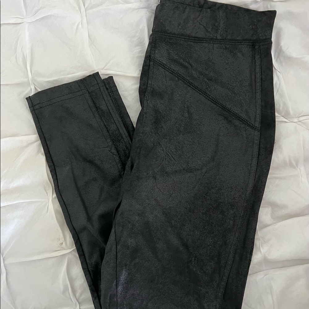 FreePeople leather leggings